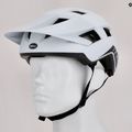 Casco da bicicletta Bell Spark bianco/nero lucido opaco 9