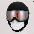 Casco da sci Alpina Arber Visor Q Lite nero opaco 10