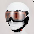 Casco da sci Alpina Arber Visor Q Lite bianco opaco 10