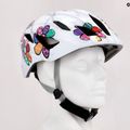 Casco da bici per bambini Alpina Pico bianco perla/fiore lucido 9