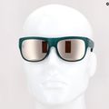 Occhiali da sole POC Want moldanite verde/marrone/argento a specchio 9