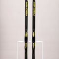 Sci di fondo Fischer Sprint Crown per bambini + attacchi Tour Step-In nero/giallo 14