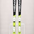 Sci da discesa per bambini HEAD WC e.Race Team SW Jrs + attacchi Jrs 7.5 nero/giallo 13