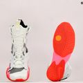 Nike Hyperko 2 Olympic Colorway bianco/nero/lucido cremisi scarpe da boxe 12