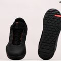 Scarpe da ciclismo con piattaforma da uomo Crankbrothers Stamp Lace nero/rosso/nero 18