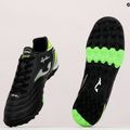 Scarpe da calcio Joma Aguila TF nero/verde fluor da uomo 14