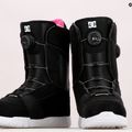 Scarponi da snowboard da donna DC Lotus nero/nero/bianco 14