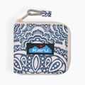 KAVU Portafoglio con zip in damasco divino