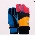 Guanti da sci da donna Viking Cool Daddy multicolore/giallo 10