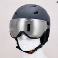 Casco da sci da uomo 4F KSM001 grigio 14