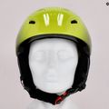 Casco da sci per bambini 4F M016 verde canarino 15