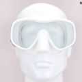 Maschera subacquea Mares Jupiter bianca 8
