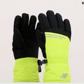 Guanti da sci per bambini 4F M038 verde canarino 9