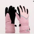 Guanti da sci per bambini 4F F039 rosa chiaro 10