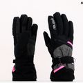 Guanti da sci da donna Reusch Hannah R-TEX XT blck/blck melang/pink glo 8