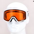Occhiali da sci DRAGON DXT OTG bianco/lumalens ambra 7