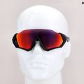 Occhiali da sole Oakley Flight Jacket nero opaco/prizm road 7