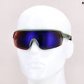 Occhiali da sole UVEX Sportstyle 227 oliva opaco/rosso specchiato 12