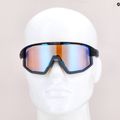 Occhiali da sole Bliz Fusion Nano Optics Nordic Light nero opaco/corallo/blu arancione multi 7