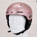 Casco da sci Sweet Protection Winder oro rosa metallizzato 14