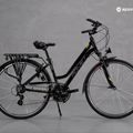 Bicicletta da trekking da donna Romet Gazela nero/giallo 15