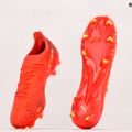 Scarpe da calcio PUMA Ultra Ultimate FG/AG da uomo, corallo infuocato/luce frizzante 11
