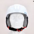 Casco da sci Alpina Carat per bambini bianco/rosso/blu 9