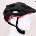 Casco da bici Alpina Carapax 2.0 nero/rosso opaco 10