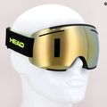 Occhiali da sci HEAD F-LYT lime/nero 9