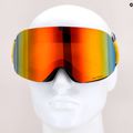 Red Bull SPECT Soar opaco blu scuro/blu/arancio rosso specchio/rosso occhiali da sci da neve 11