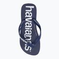 Infradito Havaianas Top Logomania blu navy 6