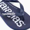 Infradito Havaianas Top Logomania blu navy 7