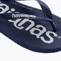 Infradito Havaianas Top Logomania blu navy 12