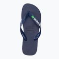 Infradito Havaianas Brasil Logo blu navy 6
