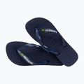 Infradito Havaianas Brasil Logo blu navy 11