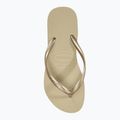 Infradito da donna Havaianas Slim sand grey / light golden 5