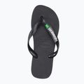 Infradito Havaianas Brasil Logo nero/nero 6