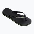 Infradito Havaianas Brasil Logo nero/nero 8