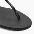 Sandali Havaianas You Riviera da donna in cristallo nero 8