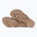 Infradito Havaianas Slim da donna oro rosa 4