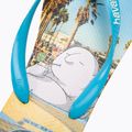 Infradito Havaianas Top Street da uomo bianco/blu 8