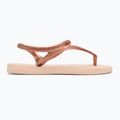 Sandali Havaianas Flash Urban da donna, rosa e oro, arrossiti. 2