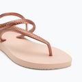 Sandali Havaianas Flash Urban da donna, rosa e oro, arrossiti. 7