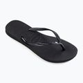 Infradito Havaianas Slim Crystal Sw II da donna, nero 9