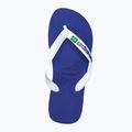 Infradito Havaianas Brasil Logo blu marino 6