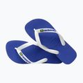 Infradito Havaianas Brasil Logo blu marino 11