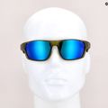 Occhiali da sole UVEX Sportstyle 233 P verde opaco/polavision verde specchio 11