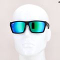 Occhiali da sole UVEX Lgl 29 nero opaco/verde specchio 7