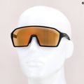Occhiali da sole Alpina Ram Q-Lite V nero opaco/rosso specchiato 7