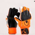 Guanti da portiere uhlsport Soft Resist+ Flex Frame arancio neon/bianco/nero 9